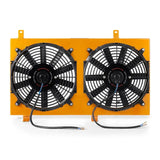 Mishimoto 04-08 Mazda RX8 Aluminum Fan Shroud Gold - Cooling