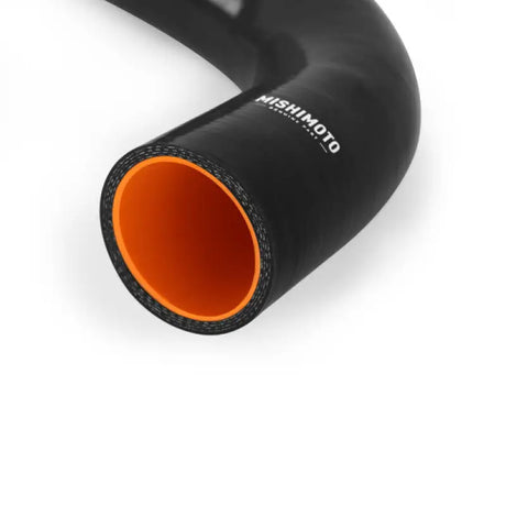 Black and orange silicone coolant hose from Mishimoto 05-07 Ford 6.0L hose kit