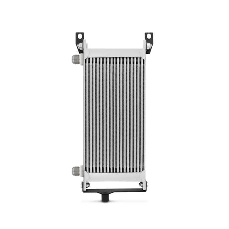 Rectangular silver oil cooler for Subaru Impreza WRX and STI from Mishimoto kit