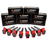 Mishimoto Eight Cylinder Ignition Coil Set with coils and boxes for VW Audi cars