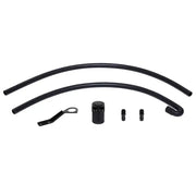 Mishimoto Mishimoto 07-10 BMW N54 Baffled Oil Catch Can Kit - Black (CCV Side)
