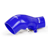 Blue silicone induction hose from Mishimoto Honda Civic Si induction hose kit