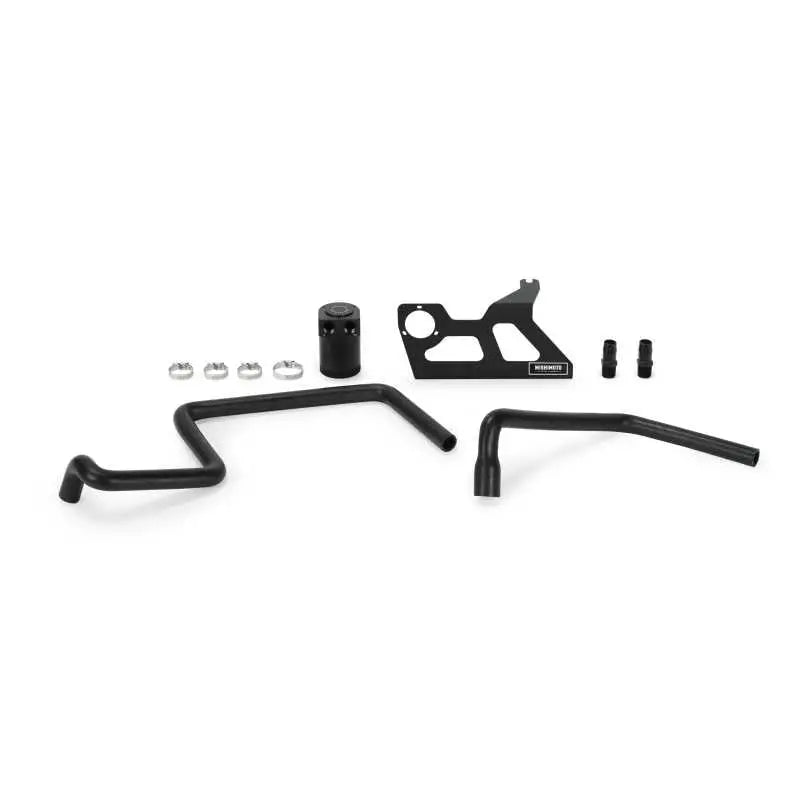 Mishimoto 07-11 Jeep Wrangler JK Baffled Oil Catch Can - Black 