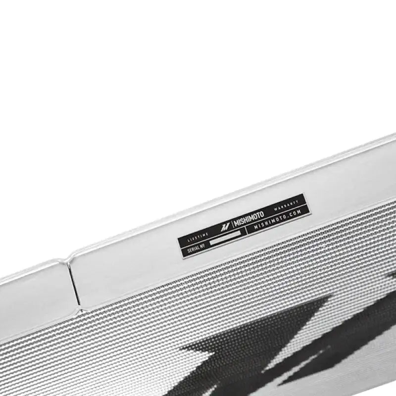 Silver Mishimoto Performance Aluminum Radiator V2 for 07-17 Jeep Wrangler JK