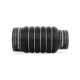 Black corrugated flexible hose from Mishimoto intercooler pipe boot kit for Cummins pipe