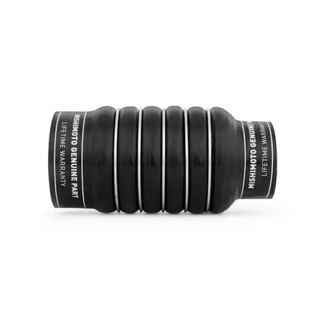 Black corrugated flexible hose from Mishimoto intercooler pipe boot kit for Cummins pipe