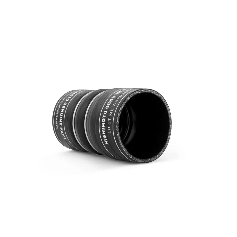 Black rubber hose with white stripes for Powerstroke factory fit lower boot on Super Duty