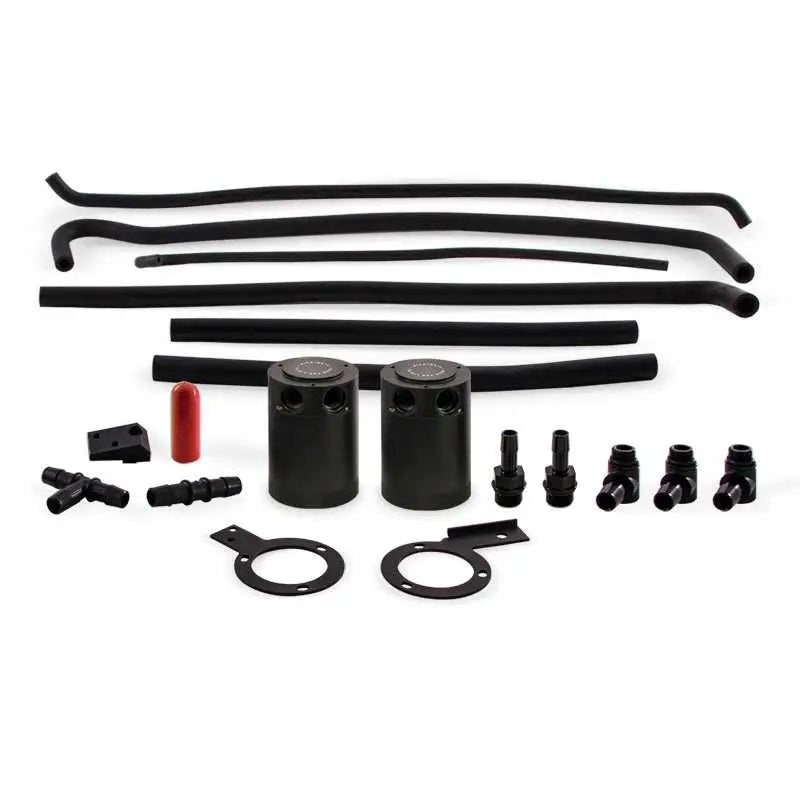 Mishimoto Mishimoto 08-14 Subaru STI Baffled Oil Catch Can Kit - Black