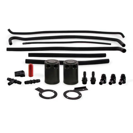 Mishimoto Mishimoto 08-14 Subaru STI Baffled Oil Catch Can Kit - Black