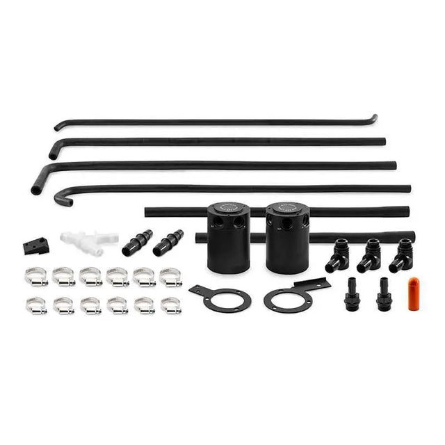 Mishimoto Mishimoto 08-14 Subaru WRX Baffled Oil Catch Can Kit - Black