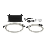 Oil cooler kit with hoses and fittings for Mishimoto 08-14 Subaru WRX in black