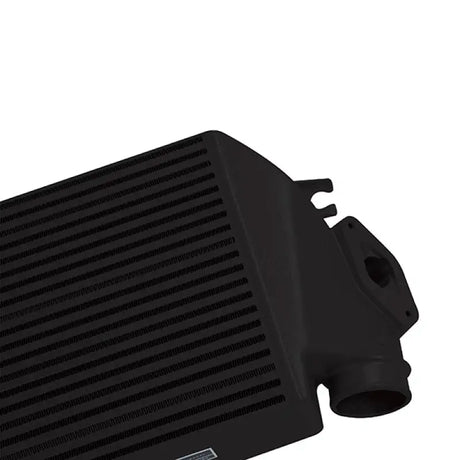 Black intercooler with ports for Subaru WRX top-mount intercooler kit