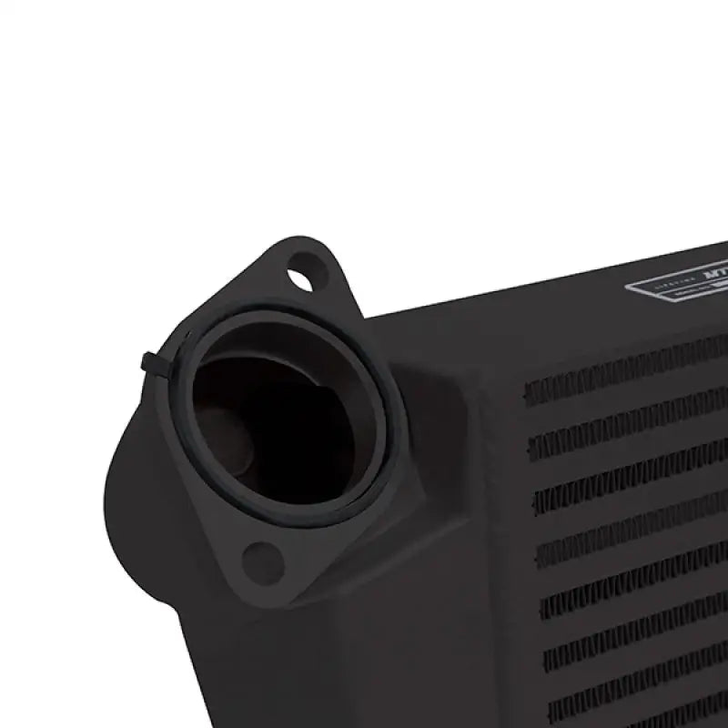 Black intercooler with flanged inlet for Subaru WRX top-mount intercooler kit