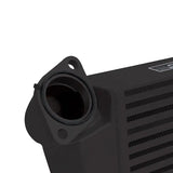 Black intercooler with flanged inlet for Subaru WRX top-mount intercooler kit