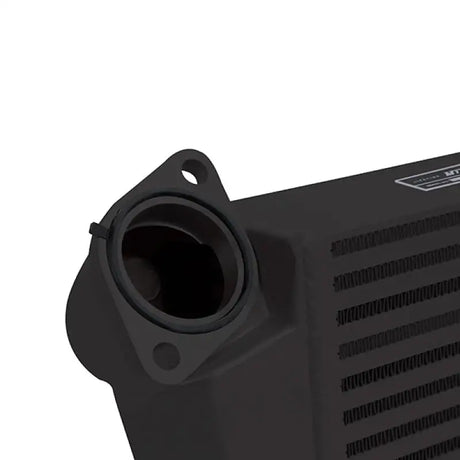 Black intercooler with flanged inlet for Subaru WRX top-mount intercooler kit