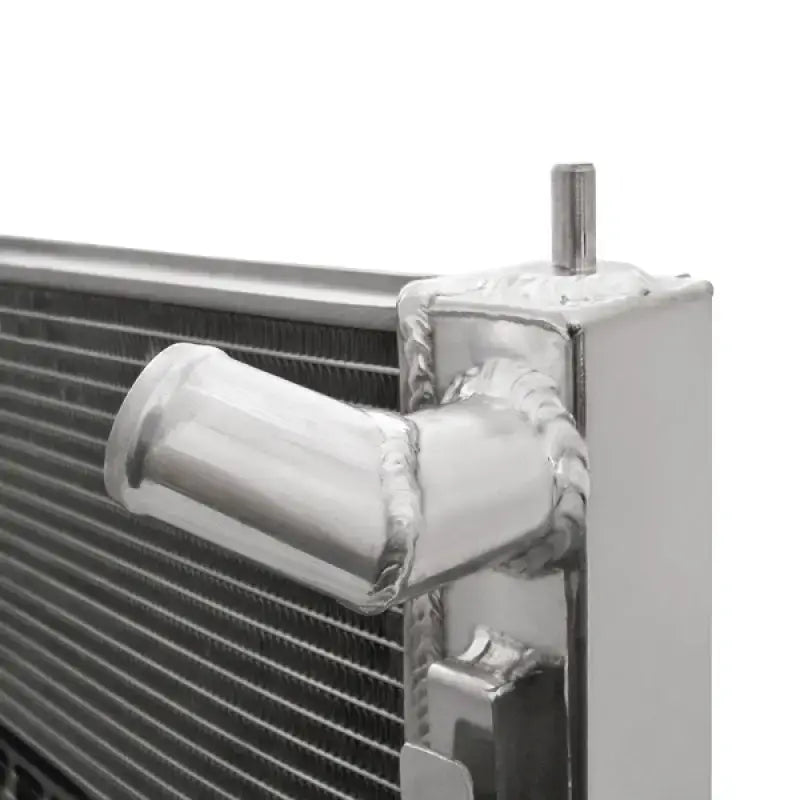 Mishimoto X-Line performance aluminum radiator for 08+ Mitsubishi Lancer Evo X and Lancer Ralliart Manual, thicker core design.