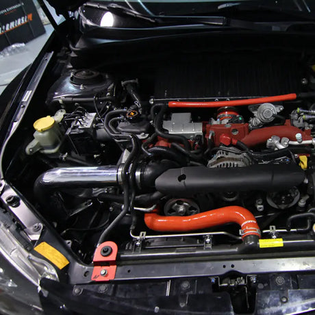 Mishimoto 08 + Subaru WRX/STi Performance Cold Air Intake Kit - Polished - Truck & Automotive