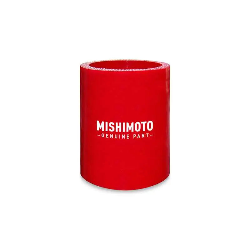 Mishimoto 1.25 Inch Red Straight Coupler 