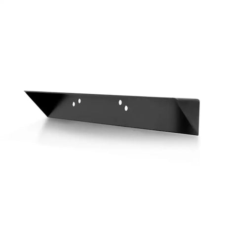 Black metal blade with mounting holes for Mishimoto Hyundai Genesis Coupe oil cooler kit