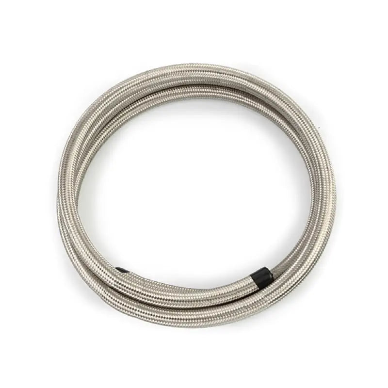 Mishimoto MMSBH-06120-CS Mishimoto 10Ft Stainless Steel Braided Hose w/ -6AN Fittings - Stainless
