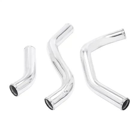 Polished aluminum tubing for Ford F-150 Ecoboost intercooler kit upgrade