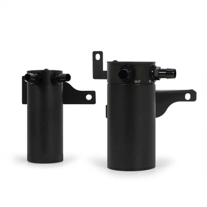 Mishimoto 11-14 Ford F-150 EcoBoost 3.5L Baffled Oil Catch Can Kit - Black 