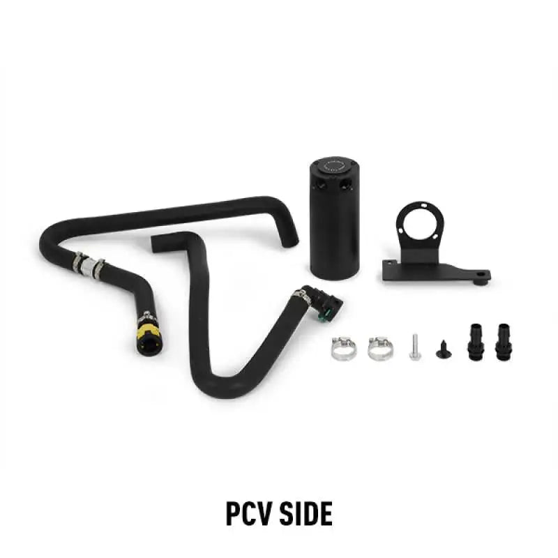 Mishimoto 11-14 Ford F-150 EcoBoost 3.5L Baffled Oil Catch Can Kit - Black 