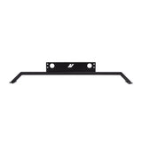 Black metal strut bar from Mishimoto Ford Mustang GT oil cooler kit 5.0L