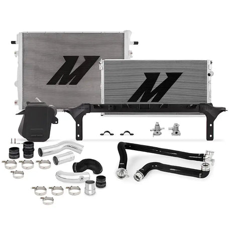Automotive cooling system components from Mishimoto heavy-duty bundle for charge air temps