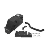 Mishimoto 11-19 Ford 6.7L Powerstroke Aluminum Degas Tank - Micro-Wrinkle Black - Truck & Automotive