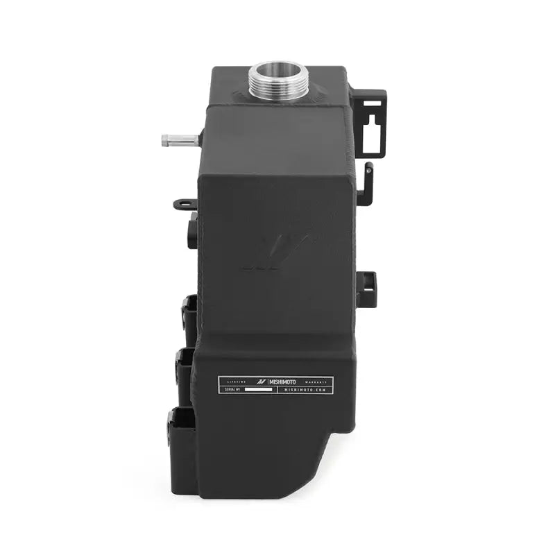 Mishimoto 11-19 Ford 6.7L Powerstroke Aluminum Degas Tank - Micro-Wrinkle Black - Truck & Automotive
