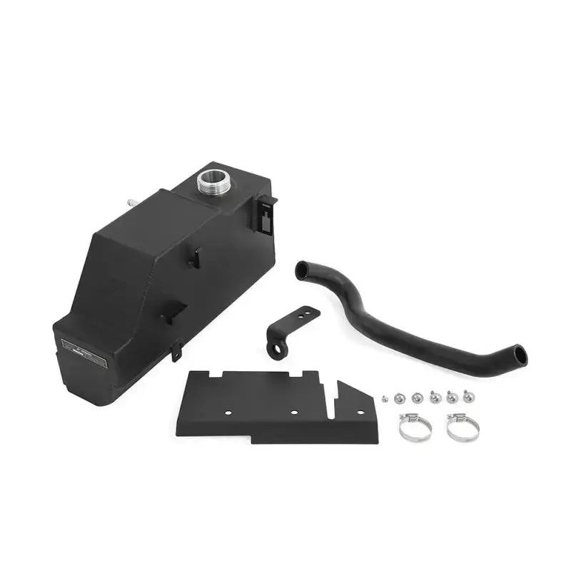 Mishimoto 11-19 Ford 6.7L Powerstroke Aluminum Degas Tank - Micro-Wrinkle Black - Truck & Automotive