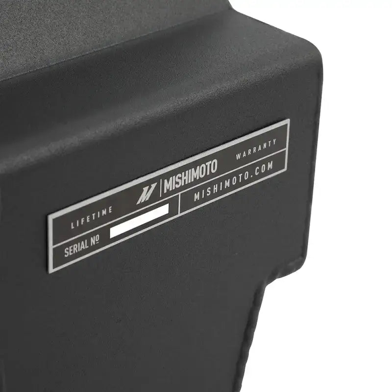 Mishimoto 11-19 Ford 6.7L Powerstroke Aluminum Degas Tank - Micro-Wrinkle Black - Truck & Automotive