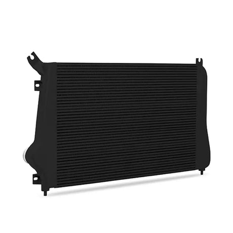 Black intercooler with mounting brackets for Chevrolet GMC Duramax intercooler kit