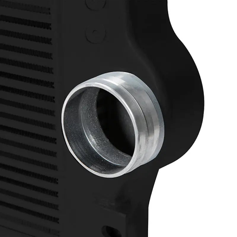 Black intercooler with silver inlet for Chevrolet GMC Duramax intercooler kit