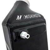 Black metal reservoir with silver fitting for BMW F10 M5 intercooler kit