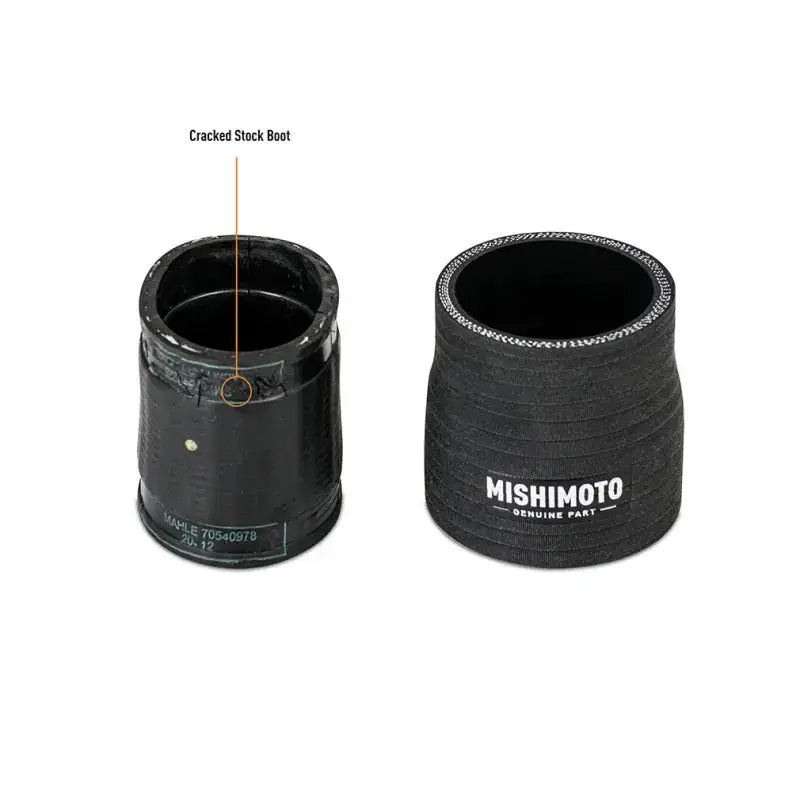 Mishimoto 12-16 BMW F10 M5 Intercooler Pipe Kit Micro Wrinkle Black - Forced Induction