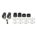 Mishimoto 12-16 BMW F10 M5 Intercooler Pipe Kit Micro Wrinkle Black - Forced Induction