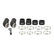 Mishimoto 12-16 BMW F10 M5 Intercooler Pipe Kit Micro Wrinkle Black - Forced Induction