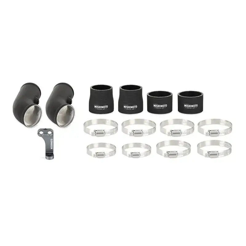 Mishimoto 12-16 BMW F10 M5 Intercooler Pipe Kit Micro Wrinkle Black - Forced Induction