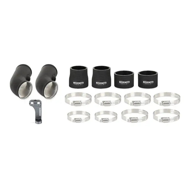 Mishimoto 12-16 BMW F10 M5 Intercooler Pipe Kit Micro Wrinkle Black - Forced Induction