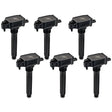 Mishimoto 12-18 Jeep Wrangler 3.6L Six Cylinder Ignition Coil Set - Truck & Automotive