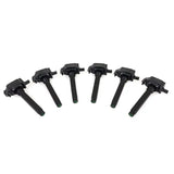 Mishimoto 12-18 Jeep Wrangler 3.6L Six Cylinder Ignition Coil Set - Truck & Automotive