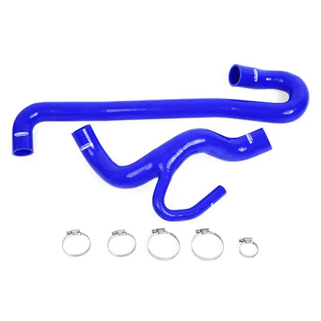 Blue silicone radiator hose kit with clamps for Jeep Grand Cherokee SRT8 6.4L V8