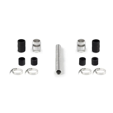 Mishimoto 12in Flexible Radiator Hose Kit Chrome - Truck & Automotive