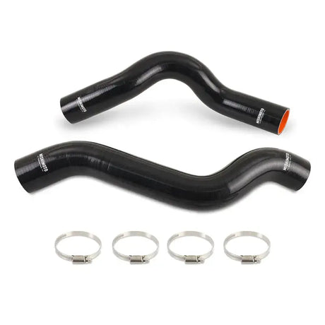 Black silicone coolant hoses with clamps for Dodge Viper silicone hose kit