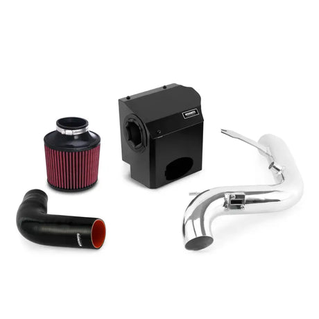 Automotive air intake system showcasing Mishimoto 14-15 Ford Fiesta ST performance air intake kit
