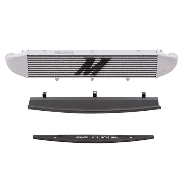 Automotive intercooler with mounting hardware for Ford Fiesta ST Mishimoto performance intercooler