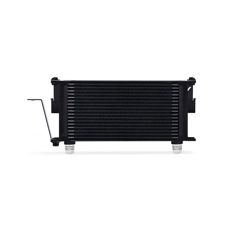 Black transmission oil cooler from Mishimoto Ford Fiesta ST cooler kit for improved cooling