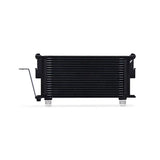 Black transmission oil cooler from Mishimoto Ford Fiesta ST cooler kit for improved cooling